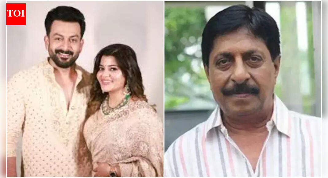 Prithviraj Sukumaran’s wife Supriya Menon slams selfie-takers at Sreenivasan’s funeral, calls out invasion of privacy