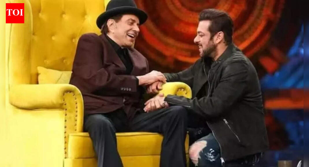 Salman Khan remembers Dharmendra on international stage, ‘I just lost a father figure… I have always followed him’