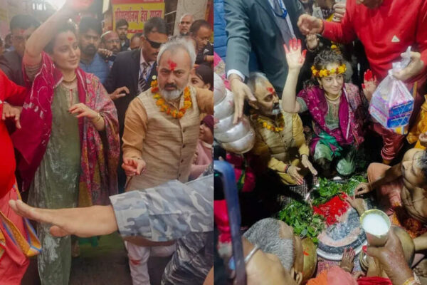 Kangana Ranaut shares glimpses of her visit to Vaidyanath Jyotirlinga and Vasuki Dham, says she is ‘determined to complete all 12 before December ends’