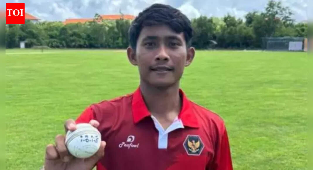 Five wickets in an over: Indonesia’s Gede Priandana scripts T20I history, becomes first to achieve the feat