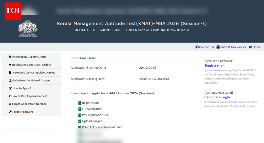 KMAT 2026 registration window opens for Session 1 at cee.kerala.gov.in: Check eligibility and direct link to apply