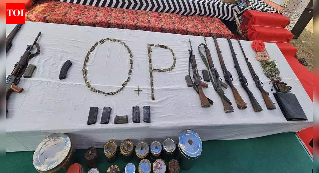 . A total of 22 naxals surrendered before Odisha Police in Malkanagiri on Tuesday, marking another success in the central government’s effort to curb Left-Wing Extremism and restore lasting peace in the region.Odisha Police confirmed the surrender of the 22 Naxals, who sought rehabilitation, voluntarily giving up thier arms and ammunition. Last Week, as many as 34 Naxals surrendered in Chhattisgarh’s Bijapur district. The surrendered Maoist cadres were collectively carrying a reward of Rs 84 lakh, the Bijapur Police said.The surrender took place under the state government’s rehabilitation initiative titled “Poona Margham: Punarvas Se Punarjeevan” (Return to the Mainstream: Social Reintegration through Rehabilitation), which focuses on reintegrating former extremists and welfare-based measures. Officials said the move reflects the growing impact of sustained anti-Naxal policies combined with confidence-building efforts.Among those who laid down arms were 34 Maoists belonging to the South Sub-Zonal Bureau, including seven women and 27 men. In addition to the DKSZC unit, the surrendered Naxals included members from the Telangana State committee and the Andhra-Odisha Border (AOB) division, indicating that the schemes extend beyond district and state boundaries.Meanwhile, as part of its strategy to establish dominance over Naxalism, with the Centre setting March 2026 as the deadline to eliminate the menace, the Central Reserve Police Force (CRPF), one of the principal forces tasked with countering Left Wing Extremism, has set up a total of 229 Forward Operating Bases (FOBs) across six key Naxal-affected states from 2019 to till date.The FOBs have been a key component of the government’s security strategy to counter Left Wing Extremism (LWE) in Naxal-affected regions. These bases are established by central armed police forces, including the CRPF and its specialised units, in remote, forested and insurgency-prone areas that were earlier considered strongholds of Naxal groups.Out of the total 229 Forward Operating Bases (FOBs), the highest number 59, have been established so far this year, followed by 40 in 2024, 27 in 2023, 48 in 2022, 29 in 2021, 18 in 2020 and eight in 2019.These FOBs have been established across Chhattisgarh, Odisha, Maharashtra, Madhya Pradesh, Jharkhand and Telangana. End of ArticleFollow Us On Social MediaVideosAfter Harassment Charge, BJP Leader Nazia Elahi Khan Dares IndiGo To Blacklist HerDonald Trump Praises Asim Munir As ‘Highly Respected’, Reiterates Eight Jets Shot Down in Op SindoorJaishankar Reveals India’s 0 Million Aid Package To Rebuild Sri Lanka After Cyclone DitwahAfter Visa Freeze, Bangladesh Summons Indian High Commissioner Amid Protests Over Hindu Lynching’90% Own Tech…Took Out Rafale, S-400′: Asim Munir Makes Absurd Claims On India-Pak Conflict’Nukes Are Tools For Escalation, Not Peace’: Student Exposes Munir’s Mindset At India vs Pak Debate’India Faces Two War Realities: Counter Terror Strikes And Long Conflicts’, Says CDS Anil ChauhanRahul Gandhi Attacks Modi Govt In Germany, Says ‘West, India Handed Over Production To China’Russia Calls For Reduced Bangladesh-India Tensions, Recalls 1971 WarNew Video Reveals Final Moments of Hindu Man Dipu Before Lynching in Bangladesh123PhotostoriesNot just sugary drinks or packed food: 7 everyday foods that cause inflammation if not consumed right5 nutritious foods that are equivalent to taking vitamin D supplementShah Rukh Khan to Deepika Padukone: 5 standout Sabyasachi celebrity outfits of 2025 that ruled the red carpetVicky Kaushal reveals the first film he wants his son to watch, and it’s not ‘Chhaava,’ ‘Sam Bahadur,’ or ‘Sardar Udham’Bengaluru aims high: Metro targets 175km network for citywide connectivityFrom Proboscis monkey to Aye-aye: 8 unusual and weird looking Primates that showcase nature’s creativityChristmas 2025: 10 unique and budget-friendly gift ideas for your friends and familyBest OTT shows of 2025: From ‘Stranger Things’ to ‘Yellowjackets’Chef Sanjeev Kapoor shares 16 easy Indian bread recipes one should try once in a lifetimeThe 5 pranas that decide how long and how well will a person live123Hot PicksUAE WeatherPAN-Aadhaar linkingGold price predictionGold rate todaySilver rate todayPublic Holidays DecemberBank Holidays DecemberTop TrendingMax Payne Remake Release DateResident Evil Code Veronica Release DateJade Cargill and Bradon Net WorthJosh Allen and Hailee Steinfields HolidayChristen GoffPhilip RiversPaul Heyman and Marla Heyman Net WorthAaron RodgersJade Cargill and Brandon Net WorthCharles Barkley