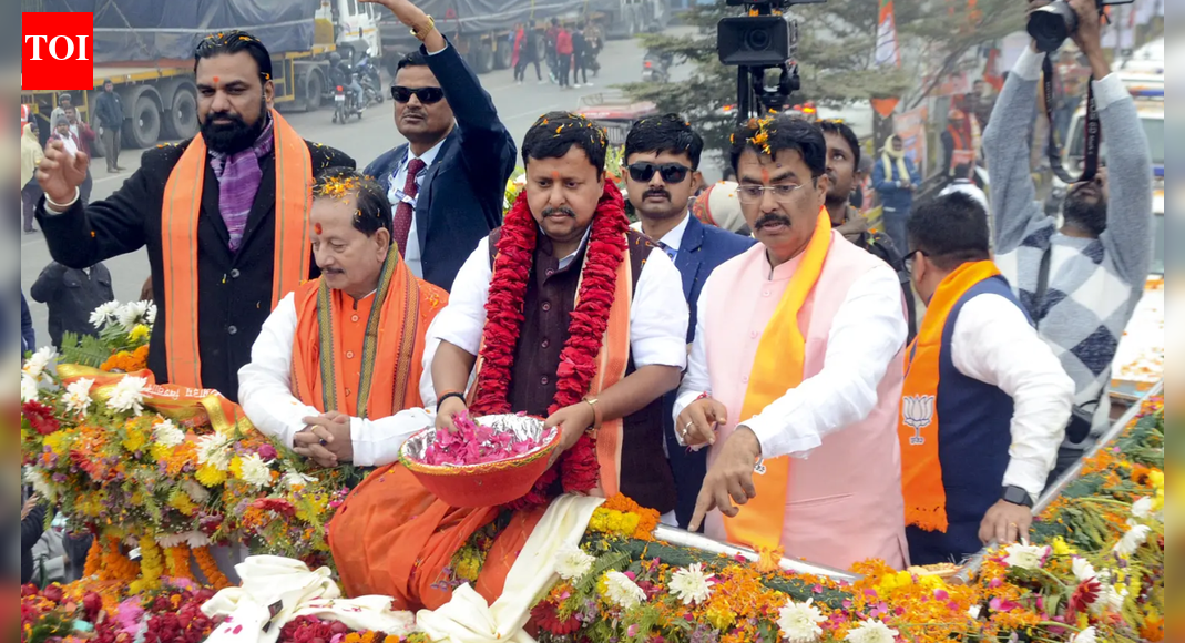 BJP president Nitin Nabin holds roadshow in Patna (PTI) NEW DELHI: BJP national working president Nitin Nabin on Tuesday called Congress leader Rahul Gandhi a “part-time politician” who comes for state visits only during elections.During his first visit to Bihar after assuming the national post, Nitin said, “Part-time politicians like Rahul Gandhi come to Bihar during polls, go abroad once elections get over.” “There is no shortcut in politics. For the long run, one needs to work patiently with commitment. We will meet the expectations of the people and develop Bihar,” he added.BJP national working president Nitin Nabin led a roadshow in Patna on Tuesday after assuming the national post in New Delhi on December 15.The roadshow began from Aranya Bhawan near the Patna airport and ended at Miller High School ground, close to the state BJP headquarters at Birchand Patel Marg, a party leader said. Nabin stood atop a flower-decorated vehicle featuring cutouts of the lotus, the BJP’s poll symbol. He was accompanied by Deputy Chief Ministers Samrat Choudhary and Vijay Kumar Sinha, along with Bihar BJP chief Sanjay Saraogi.The event drew a large number of party workers and supporters, with BJP leaders emphasizing their focus on long-term development and active engagement with the people of Bihar beyond election periods.About the AuthorTOI News DeskThe TOI News Desk comprises a dedicated and tireless team of journalists who operate around the clock to deliver the most current and comprehensive news and updates to the readers of The Times of India worldwide. With an unwavering commitment to excellence in journalism, our team is at the forefront of gathering, verifying, and presenting breaking news, in-depth analysis, and insightful reports on a wide range of topics. The TOI News Desk is your trusted source for staying informed and connected to the ever-evolving global landscape, ensuring that our readers are equipped with the latest developments that matter most.”Read MoreEnd of ArticleFollow Us On Social MediaVideos’Make Her PM & See…’: Congress MP Endorses Priyanka Gandhi; BJP Takes ‘No Faith In Rahul’ DigHanuman Chalisa Verse Echoes In Delhi As Hindu Lynching In Bangladesh Triggers High Voltage ProtestsAfter Harassment Charge, BJP Leader Nazia Elahi Khan Dares IndiGo To Blacklist HerDonald Trump Praises Asim Munir As ‘Highly Respected’, Reiterates Eight Jets Shot Down in Op SindoorJaishankar Reveals India’s 0 Million Aid Package To Rebuild Sri Lanka After Cyclone DitwahAfter Visa Freeze, Bangladesh Summons Indian High Commissioner Amid Protests Over Hindu Lynching’90% Own Tech…Took Out Rafale, S-400′: Asim Munir Makes Absurd Claims On India-Pak Conflict’Nukes Are Tools For Escalation, Not Peace’: Student Exposes Munir’s Mindset At India vs Pak Debate’India Faces Two War Realities: Counter Terror Strikes And Long Conflicts’, Says CDS Anil ChauhanRahul Gandhi Attacks Modi Govt In Germany, Says ‘West, India Handed Over Production To China’123PhotostoriesEurope to Asia without flight: How a train journey can make it possible in around 21 days8 dishes from across India that can be made with Kachi Haldi and storedNot just sugary drinks or packed food: 7 everyday foods that cause inflammation if not consumed rightFrom Pizza to Biryani: 7 Kulhad/Matka dishes to enjoy during winter5 nutritious foods that are equivalent to taking vitamin D supplementShah Rukh Khan to Deepika Padukone: 5 standout Sabyasachi celebrity outfits of 2025 that ruled the red carpetVicky Kaushal reveals the first film he wants his son to watch, and it’s not ‘Chhaava,’ ‘Sam Bahadur,’ or ‘Sardar Udham’Bengaluru aims high: Metro targets 175km network for citywide connectivityFrom Proboscis monkey to Aye-aye: 8 unusual and weird looking Primates that showcase nature’s creativityChristmas 2025: 10 unique and budget-friendly gift ideas for your friends and family123Hot PicksUAE WeatherPAN-Aadhaar linkingGold price predictionGold rate todaySilver rate todayPublic Holidays DecemberBank Holidays DecemberTop TrendingMax Payne Remake Release DateResident Evil Code Veronica Release DateJade Cargill and Bradon Net WorthJosh Allen and Hailee Steinfields HolidayChristen GoffPhilip RiversPaul Heyman and Marla Heyman Net WorthAaron RodgersJade Cargill and Brandon Net WorthCharles Barkley