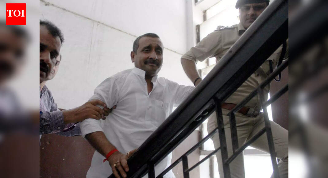 Kuldeep Singh Sengar (File photo) NEW DELHI: The sister of the Unnao rape survivor on Tuesday criticised the Delhi high court for granting bail to convict and former BJP leader Kuldeep Singh Sengar and suspending his life sentence in the case.Also Read | Unnao rape case: Delhi HC suspends jail term of Kuldeep Sengar; sets condition for bailThe woman alleged that Sengar’s release would endanger her family’s lives.”I am not happy about this. He killed my uncle and then my father. Then this incident happened with my sister. He has been released, but we’re still in danger. He killed my uncle and then my father. He (Sengar) has been released, but we’re still in danger,” she told news agency ANI.The woman added that while the court may have released Sengar, it should at least put her family behind bars for their “safety.”“My sister is in distress. If something happens to my family, will the court take responsibility? I have a brother—who knows what they might do to him? Many of his men are roaming around outside, threatening us. If we dare file a police complaint, they will kill us. That is why we do not leave our home out of fear,” she said.Earlier on Tuesday, a Delhi high court bench comprising Justices Subramonium Prasad and Harish Vaidyanathan Shankar granted conditional bail to Kuldeep Singh Sengar and suspended his sentence for the duration of the pendency of his appeal challenging his December 2019 conviction and life sentence by a trial court.The conditions of his bail include furnishing a Rs 15-lakh personal bond with three sureties of the same amount, not entering within a five-kilometre radius of the survivor’s residence, and refraining from threatening or influencing her or her mother.On August 1, 2019, over two years after the ghastly June 2017 crime, the Supreme Court had transferred the rape case and other related matters from Uttar Pradesh to Delhi.Sengar’s appeal against his conviction in the case relating to the custodial death of the survivor’s father is also pending before the high court. He was sentenced to 10 years’ imprisonment in that case and has sought suspension of the sentence, citing the substantial time he has already spent in jail.About the AuthorTOI News DeskThe TOI News Desk comprises a dedicated and tireless team of journalists who operate around the clock to deliver the most current and comprehensive news and updates to the readers of The Times of India worldwide. With an unwavering commitment to excellence in journalism, our team is at the forefront of gathering, verifying, and presenting breaking news, in-depth analysis, and insightful reports on a wide range of topics. The TOI News Desk is your trusted source for staying informed and connected to the ever-evolving global landscape, ensuring that our readers are equipped with the latest developments that matter most.”Read MoreEnd of ArticleFollow Us On Social MediaVideosExperts Warn India As Yunus Loses Control In Bangladesh After Hadi Killing Sparks Unrest NationwidePAN-Aadhaar Deadline Nears: How To Link Before December 31 Or Risk Inoperative PAN From Next Year“Neither Janmat Nor Janpath”: Bjp Alleges Growing Rebellion Against Rahul Gandhi Within CongressPak PM Sharif’s Party Leader Threatens India, Warns Missiles Will Respond If Bangladesh Is TargetedIndia’s BrahMos Missile Goes Global As India Closes 0m Defence Pacts With Vietnam And Indonesia’Make Her PM & See…’: Congress MP Endorses Priyanka Gandhi; BJP Takes ‘No Faith In Rahul’ DigHanuman Chalisa Verse Echoes In Delhi As Hindu Lynching In Bangladesh Triggers High Voltage ProtestsAfter Harassment Charge, BJP Leader Nazia Elahi Khan Dares IndiGo To Blacklist HerDonald Trump Praises Asim Munir As ‘Highly Respected’, Reiterates Eight Jets Shot Down in Op SindoorJaishankar Reveals India’s 0 Million Aid Package To Rebuild Sri Lanka After Cyclone Ditwah123PhotostoriesFrom taking her first steps post delivery to updating fans on Kaju’s health and Laughter Chefs shoot, Bharti Singh shares an emotional hospital vlog7 common healthy-looking foods that are secretly causing inflammationInfrastructure Push Ahead as PMC Eyes Rs 200 Cr from Merged ZoneAjith, Suriya, Sasikumar: Tamil stars who charted powerful box office comebacks in 2025Sara Arjun and Ranveer Singh to Deepika Padukone and Shah Rukh Khan: Actors who romanced co-stars with over a 20-year age gap9 pressure cooker mistakes that may turn this ordinary utensil dangerous3 nutrients that may help deal with microplastics in the bodySHE Travels: 7 trips to consider after burnout, breakups or big life changes7 life lessons from Autobiography of a Yogi by to embrace in 2026What happens when you wear sweater and socks while sleeping123Hot PicksUAE WeatherPAN-Aadhaar linkingGold price predictionGold rate todaySilver rate todayPublic Holidays DecemberBank Holidays DecemberTop TrendingMax Payne Remake Release DateResident Evil Code Veronica Release DateJade Cargill and Bradon Net WorthJosh Allen and Hailee Steinfields HolidayChristen GoffPhilip RiversPaul Heyman and Marla Heyman Net WorthAaron RodgersJade Cargill and Brandon Net WorthCharles Barkley