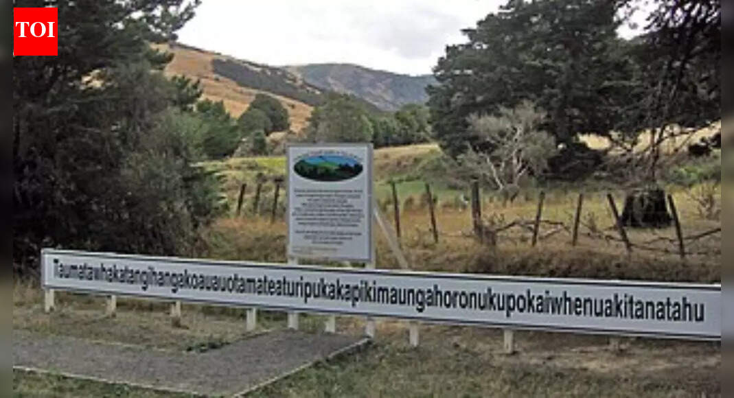 What is the world’s longest place name and where is it located | World News