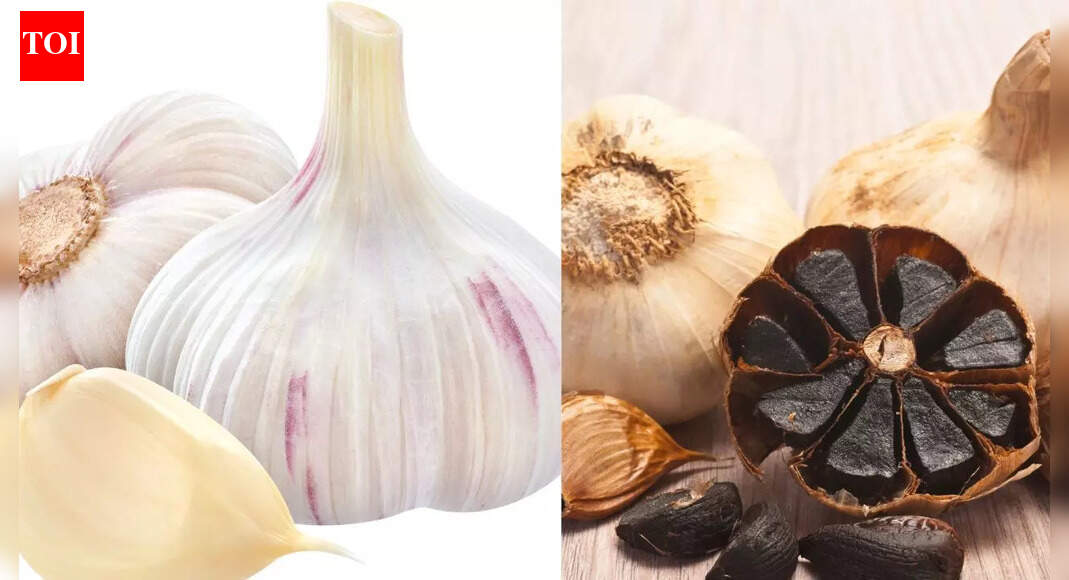 White garlic vs Black garlic: Understanding the differences in health benefits and flavours |