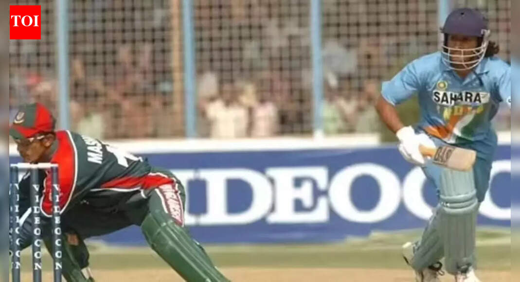 Throwback: When MS Dhoni began his journey in Indian cricket — with a golden duck