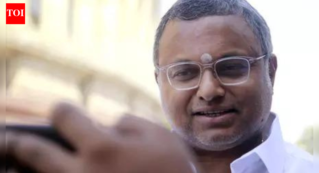 Image: IANS  NEW DELHI: A Delhi court on Tuesday ordered framing of charges against Congress MP Karti P Chidambaram and six others in connection with a visa scam, holding that prime facie, a case was made out against them for criminal conspiracy and illegal gratification. The court, however, discharged the eighth accused, Chetan Shrivastava, after concluding that there was “no material evidence” on record against him.CBI had filed a chargesheet in Oct 2024 against Karti and the others, alleging bribery in facilitating visas for Chinese nationals for a power company, Talwandi Sabo Power Limited (TSPL), in 2011, when his father P Chidambaram was Union home minister.Special CBI judge Dig Vinay Singh of Rouse Avenue courts observed that there was enough material to proceed against the Sivaganga MP and six other accused for offences including criminal conspiracy, demand and receipt of bribe, destruction of evidence, and related charges. The judge noted the materials placed before the court pointed to ‘coordinated acts’ by the accused.Besides Karti, others chargesheeted in the case included his close associate S Bhaskararaman, TSPL and Mumbai-based Bell Tools Ltd, through which the bribe was routed.The court held that at the present stage of framing the charges, the statement of approver Vikas Makharia, who was the associate vice-president of TSPL, had to be accepted at face value and it could be examined during the trial. It further observed that the conspiracy between Karti and Bhaskararaman was evident, based on the evidence collected during the investigation.Tracing the sequence of events, the court noted that Makharia approached Karti through Bhaskararaman in Chennai seeking 800 additional project visas for TSPL, believing that he had access to home ministry. Bhaskararaman dema-nded and received a bribe of Rs 50 lakh. Subsequently, the approver (Makharia) telephonically thanked Ch-idambaram, who affirmed receipt of the amount. The court noted that although explicit words such as “payment” or “money” were avoided during the call, the acknowledgement was recorded. The court rejected the submissions made by Karti that he had “not read the emails” relied upon by the prosecution, or that there was “no substantiated proof” of a meeting in Chennai or any telephonic conversation.CBI had registered an FIR in the case in 2022. According to the agency, TSPL, a subsidiary of Vedanta, had outsourced work to a Chinese firm for its 1,980 MW thermal power plant coming up in Punjab. With the project facing penalties because of delays, the facilitation was sought for re-use of project visas, since there was a ceiling on project visas permissible for a company’s plant. The FIR said there was no provision for the re-issue of project visas.About the AuthorKoushiki SahaKoushiki Saha, a trainee journalist currently reporting for The Times of India, covers urban governance, infrastructure lapses, public grievances, and municipal policies with clarity and compassion. Still learning every day, she draws insights from fieldwork, lived experiences, and holding authorities accountable through persistent, people-focused reporting.Read MoreEnd of ArticleFollow Us On Social MediaVideosDelhi HC Grants Bail To Kuldeep Sengar; Victim’s Sister Says ‘Put Us In Jail To Keep Us Safe’India Summons Bangladesh High Commissioner Over Violence Against Hindus, Protests Continue”No Cases Filed”: Prachy Accuses Yunus Administration Of Protecting Convicted TerroristsExperts Warn India As Yunus Loses Control In Bangladesh After Hadi Killing Sparks Unrest NationwidePAN-Aadhaar Deadline Nears: How To Link Before December 31 Or Risk Inoperative PAN From Next Year“Neither Janmat Nor Janpath”: Bjp Alleges Growing Rebellion Against Rahul Gandhi Within CongressPak PM Sharif’s Party Leader Threatens India, Warns Missiles Will Respond If Bangladesh Is TargetedIndia’s BrahMos Missile Goes Global As India Closes 0m Defence Pacts With Vietnam And Indonesia’Make Her PM & See…’: Congress MP Endorses Priyanka Gandhi; BJP Takes ‘No Faith In Rahul’ DigHanuman Chalisa Verse Echoes In Delhi As Hindu Lynching In Bangladesh Triggers High Voltage Protests123PhotostoriesDancing skylights: Why do auroras shine in different magical colours across skies?New seasons releasing on OTT in 2026: From ‘Bridgerton 4’ to ‘Euphoria 3’From Rajat Bedi to Akshaye Khanna: Best Bollywood comebacks of 202510 local Indian Christmas delicacies that are a must try5 latest bridal nath designs to elevate your traditional Indian wedding lookCosmic Fungi explained: The strange radiation-eating organisms found at Chernobyl8 classic Chicken Soups to keep you warm this winterMerry Christmas 2025: 10 famous classic Christmas dishes from around the worldAryan Khan with ‘The Ba***ds of Bollywood’; Tisca Chopra with ‘Saali Mohabbat’: Meet the debut directors of 2025From taking her first steps post delivery to updating fans on Kaju’s health and Laughter Chefs shoot, Bharti Singh shares an emotional hospital vlog123Hot PicksUAE WeatherPAN-Aadhaar linkingGold price predictionGold rate todaySilver rate todayPublic Holidays DecemberBank Holidays DecemberTop TrendingShane Bieber and Kara Net WorthMLB Trade RumorsMunetaka MurakamiGiannis AntetokounmpoJack EichelCraig BerubePaul Heyman and Marla Heyman Net WorthDK MetcalfJade Cargill and Brandon Net WorthMax Holloway Net Worth