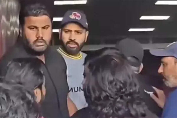 Selfie scramble in Jaipur: Fans swarm Rohit Sharma after nets, security steps in – Watch