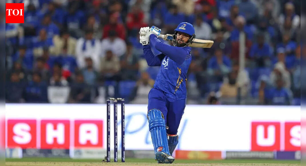 ILT20: Nicholas Pooran, Muhammad Waseem power MI Emirates’ in playoffs after emphatic eight-wicket win over Gulf Giants | Cricket News