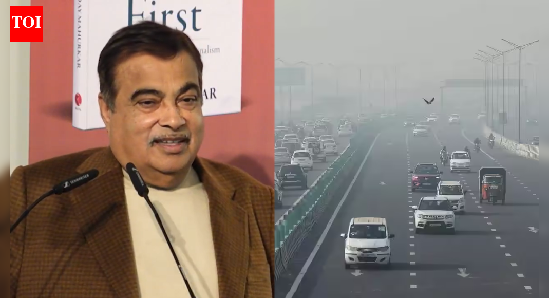 NEW DELHI: Union minister for road transport and highways Nitin Gadkari flagged Delhi’s worsening air pollution, saying the capital’s toxic air was so severe that he fell ill after spending just two days in the city, while stressing that the transport sector was a major contributor to the problem.“I stay in Delhi for 2 days and get an infection, it is so polluted,” Gadkari on Tuesday said while speaking at the book launch of My Idea of Nation First – Redefining Unalloyed Nationalism.Linking the capital’s smog to India’s dependence on petrol and diesel, Gadkari said the transport sector alone was responsible for around 40 per cent of Delhi’s pollution. He argued that moving away from fossil fuels towards electric and hydrogen-based mobility was not just an environmental necessity but also a matter of nationalism.“Today, the biggest form of nationalism, Uday ji, is to reduce the country’s imports and increase exports. What situation have we created for ourselves? I can barely stay for two days; I get sick. I got an infection. Why is there pollution everywhere in Delhi? I am the transport minister, and 40 per cent of it is because of us, because of fossil fuels like petrol and diesel,” Gadkari said.The minister questioned India’s continued reliance on imported fossil fuels, saying it imposed a heavy economic and environmental cost. According to Gadkari, the country spends nearly Rs 20 lakh crore every year on fossil fuel imports.“Even today, we are spending Rs 20 lakh crore. What kind of nationalism is this? In this country, we are spending Rs 20 lakh crore on fossil fuels and importing pollution. Can we not create an alternative India?” he said.Gadkari said India already had the capacity to produce cleaner fuel alternatives domestically and pointed to the growing role of farmers in energy production. Recalling earlier discussions on the subject, he said farmers were no longer limited to food production alone.“Sudarshan ji used to tell me many times that the farmer of this country, the annadata, will also become an energy provider, a fuel provider, even an aviation fuel provider. Now all of that has happened. Even vitamins are being made. But no one is ready to trust it,” Gadkari said.Citing advances in clean mobility, the minister said electric and hydrogen-powered vehicles were now economically viable. He claimed that newer technologies were helping reduce both running costs and emissions.“I came here in a car. The world’s first car that runs 100 per cent does not generate 60 per cent electricity. If you compare the cost, on average, this car runs at the equivalent of Rs 25 per litre of petrol. Pollution is zero. Hydrogen is there, we can make it,” he said.Gadkari also pointed to the sharp decline in battery costs over the years as a key factor driving the adoption of electric vehicles. “Electric vehicles have become so popular. When I first spoke about electric vehicles and launched the first one, the lithium battery cost was 0 per kilowatt hour. Now it has come down to ,” he said.Referring to emerging innovations, he added, “Now sodium technology has arrived. Just yesterday, it came to my house. A boy with a BTech degree developed this technology in five years. Aluminium sheets, which are usually used, are fuel. This is lemon technology.”Gadkari’s remarks came as air quality across Delhi remained in the severe category, with monitoring stations at Anand Vihar recording an AQI of 466, Ashok Vihar 444 and Chandni Chowk 425. Areas around India Gate, Kartavya Path and Rashtrapati Bhavan continued to record very poor air quality.In response to the deteriorating situation, the Commission for Air Quality Management invoked Stage IV of the Graded Response Action Plan across Delhi NCR, including measures such as the deployment of truck-mounted water sprinklers to control dust and particulate pollution.About the AuthorTOI News DeskThe TOI News Desk comprises a dedicated and tireless team of journalists who operate around the clock to deliver the most current and comprehensive news and updates to the readers of The Times of India worldwide. With an unwavering commitment to excellence in journalism, our team is at the forefront of gathering, verifying, and presenting breaking news, in-depth analysis, and insightful reports on a wide range of topics. The TOI News Desk is your trusted source for staying informed and connected to the ever-evolving global landscape, ensuring that our readers are equipped with the latest developments that matter most.”Read MoreEnd of ArticleFollow Us On Social MediaVideosOsman Hadi’s Brother Accuses Yunus Regime Of Murder Plot To Defer Bangladesh Polls Scheduled in FebPak Leader Exposes Munir’s Kabul Hypocrisy As Sharif’s Party Threatens India Over Bangladesh CrisisDRDO Completes User Trials Of Akash-NG Air Defence Missile System, Ready For InductionBangladesh Slipping Into Pakistan’s Pocket: Sushant Sareen Warns India Of New Eastern Security FrontISRO Launches Heaviest-Ever Satellite BlueBird Block-2 Onboard LVM3 RocketBJP Hits Out At Mamata Govt For Stopping Demonstrations Over Bangladesh ViolenceDelhi HC Grants Bail To Kuldeep Sengar; Victim’s Sister Says ‘Put Us In Jail To Keep Us Safe’India Summons Bangladesh High Commissioner Over Violence Against Hindus, Protests Continue”No Cases Filed”: Prachy Accuses Yunus Administration Of Protecting Convicted TerroristsExperts Warn India As Yunus Loses Control In Bangladesh After Hadi Killing Sparks Unrest Nationwide123PhotostoriesTop AIIMS doctor lists 4 healthiest fruits and the right way to consume them6 teas that help support lung health in high AQIWinter Special: How to make Indian Railway–style Cream of Tomato Soup at homeNutrition fact of the day: How bok choy (pak choi) supports gut, bone and heart healthWeddings of 2025: Samantha Ruth Parbhu and Raj Nidimoru to Selena Gomez-Benny Blanco, Celebs who exchanged vows this year7 easiest languages for kids to learn; take a lookThe career you are destined for as per birth numberPsychology says these 7 behaviors make some people impossible to ignoreSimple daily exercises to improve circulation and ease varicose vein discomfort6 reasons why teens feel tired even after enough sleep123Hot PicksUAE WeatherPAN-Aadhaar linkingKarbi Anglong CurfewGold rate todaySilver rate todayPublic Holidays DecemberBank Holidays DecemberTop TrendingShane Bieber and Kara Net WorthMLB Trade RumorsMunetaka MurakamiConnor Bedard Net WorthAleksander Barkov GirlfriendAuston MatthewsJake GuentzelTrey Yesavage and Taylor Fricks EngagementJade Cargill and Brandon Net WorthMax Holloway Net Worth