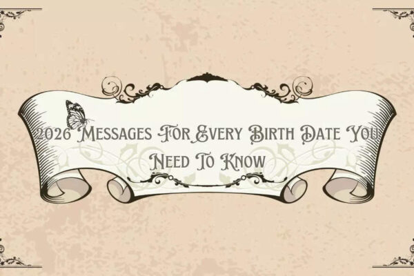 2026 Messages for every birth date you need to know