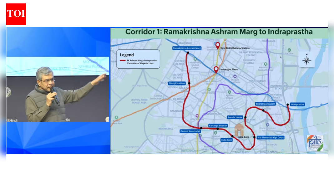 Delhi metro expansion: Cabinet clears Delhi Metro Phase-VA with 13 new stations; network to cross 400 km