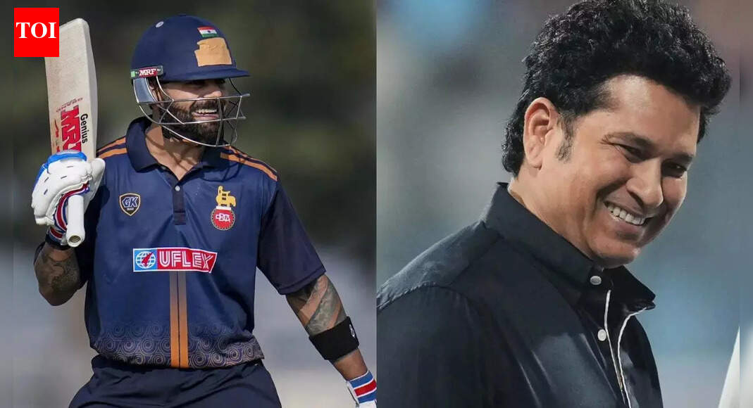 Virat Kohli surpasses Sachin Tendulkar on domestic return, saves Delhi with 131 knock in Vijay Hazare Trophy opener