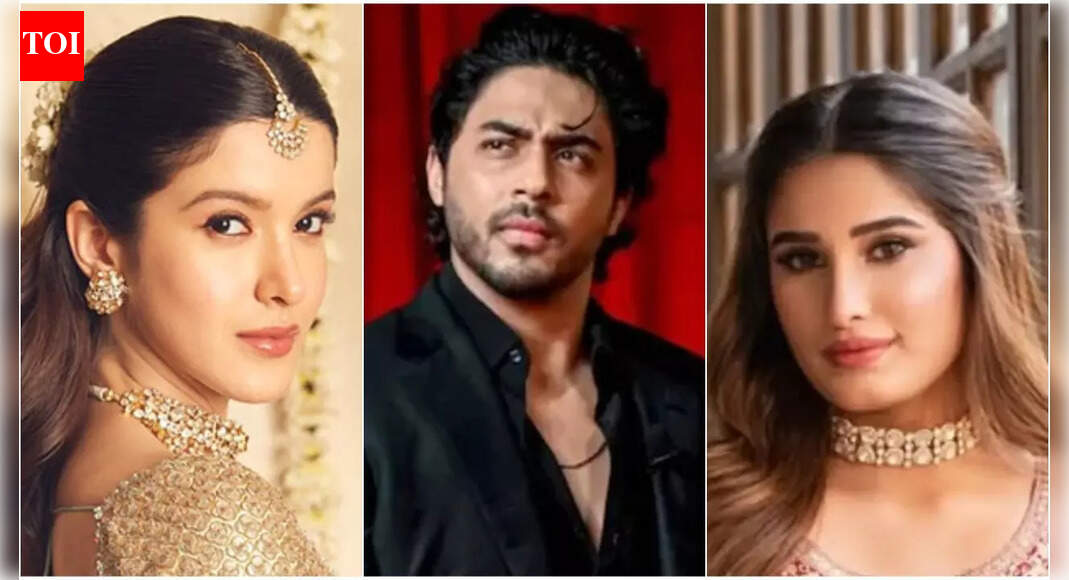 2025’s headline-grabbing star kids:Aryan Khan, Rasha Thadani, Shanaya Kapoor and more