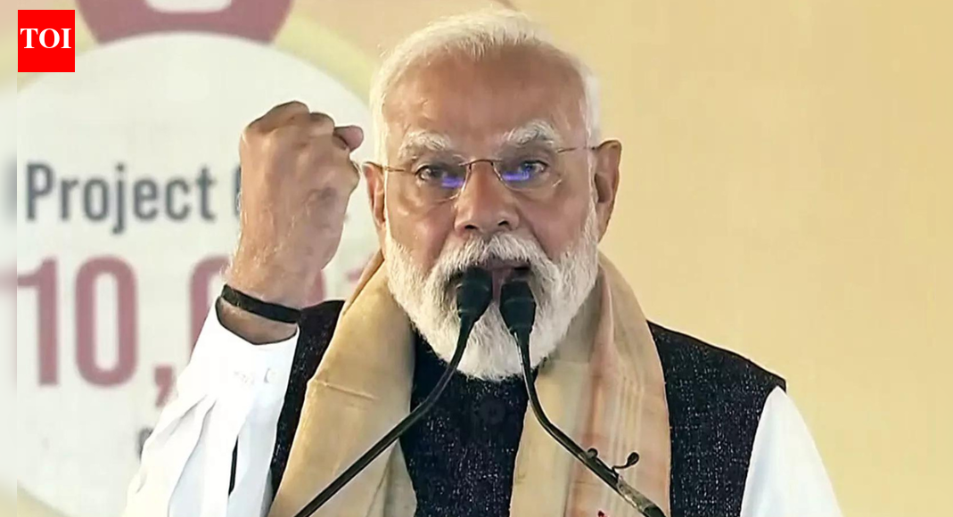 File photo: PM Modi (Picture credit: ANI) NEW DELHI: The progress of deregulation – simplification of rules – and reducing compliance burden to promote ease of business, and measures needed to develop human capital to align with India’s goal to become a developed nation will be on the agenda of a marathon three-day meeting that PM Narendra Modi will hold with chief secretaries – from Friday to Sunday – in Delhi.This is the fifth such summit at the national level during which top central govt officials and chief secretaries will stay at the venue for these three days. Their activities include yoga, meetings, discussions and teambuilding exercises.Officials said there will be five themes related to women and child welfare, school education, higher education, sports and skill development. Sources said cabinet secretary T V Somanathan, who is spearheading the govt’s deregulation drive for greater economic activities, will make a presentation on the progress and future roadmap. States will also make presentations on these themes.For example, while Kerala is likely to make a presentation on higher education, Tamil Nadu will give a detailed presentation on skilling and a future-ready workforce. Similarly, Rajasthan will make three presentations on the ‘Lakhpati Didi’ scheme, school education and iStart, the state’s flagship initiative intended to foster innovation, create jobs and facilitate investment. Telangana will make a presentation ‘a post-left wing extremism future’.TOI has learnt that the education ministry will have a detailed presentation on teacher recruitment and improvement in teacher and PhD quality while the sports ministry’s presentation will be on development of sports on mission mode from school to university level. Niti Aayog will share details of technology in governance and tourism will speak about the plan developing world-class tourism destinations.End of ArticleFollow Us On Social MediaVideosBangladesh Situation Remains Very Fluid as Unrest Grows Ahead of 2026 Elections: Journalist”Stop This Nonsense…”: Tharoor Lambasts Bangladesh Govt Over Lynching of Hindu ManEnd Of H-1B Lottery: Donald Trump Overhauls US Work Visa System Prioritising High Pay And SkillsISRO’s Heaviest Launch Yet: Five Reasons Why BlueBird-2 Marks India’s Big Leap In Global Space Race‘Mouths shut when Hindus are killed’: Yogi targets opposition in Assembly”We Are Not Safe…” Unnao Rape Victim’s Mother Manhandled, Protest StoppedIndian Travel Vlogger Anant Mittal Held In China, Comments On Arunachal Pradesh Trigger DetentionFrom Pride To Distress Sale: Pakistan Sells State-Owned PIA For Rs 135 Billion As Economy BucklesCalm With India, Weapons For Pakistan: Pentagon Report Warns Of China’s Strategic Balancing ActAssam’s Karbi Anglong Gripped By Violence, Internet Suspended As Anger Over ‘Encroachers’ Explodes123PhotostoriesFrom ‘My Secret Santa’ to ‘Meet Me Next Christmas’: Best Christmas movies to watch on OTT2 easy recipes that lower blood pressure naturallyTotal number of Birkin bags owned by Jane Birkin: The answer will surprise you10 cheapest countries to visit with surprisingly low daily costs2026 Spiritual Guide For Your Birth Number: How to Strengthen Your Inner Self2025’s headline-grabbing star kids:Aryan Khan, Rasha Thadani, Shanaya Kapoor and more7 comforting winter raitas to add warmth to daily mealsMeet 7 birds of Indian forests that are also masters of camouflageYear ender 2025: Love anthems that ruled playlists from ‘Metro… In Dino’ to ‘Saiyara’7 profound quotes from Herman Melville’s Moby-Dick that still resonate123Hot PicksUAE WeatherPAN-Aadhaar linkingKarbi Anglong CurfewGold rate todayIncome Tax RefundPublic Holidays DecemberBank Holidays DecemberTop TrendingTaylor SwiftPaul RuddPatrick MahomesMegan Thee Stallion Net Worth 2025Travis KelceJoel EmbiidSavannah James Net WorthSophie CunninghamDrew McIntyre and Kaitlyn Frohnapfel Net WorthKhamzat Chimaev