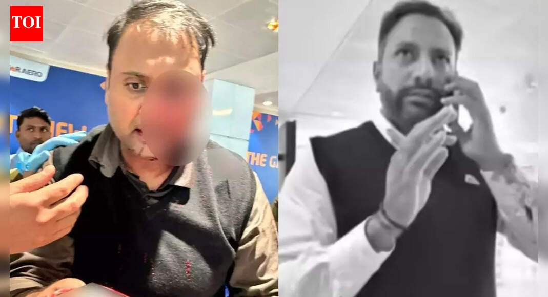 Delhi airport assault: Cops collect CCTV footage of pilot assaulting flyer; Air India Express orders internal probe