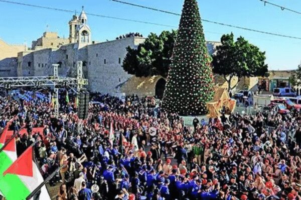 Thousands flock to Bethlehem to revive Christmas spirit after 2 years of war in Gaza