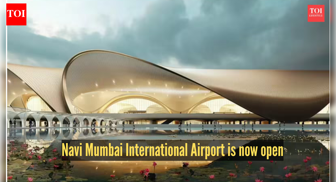 Navi Mumbai International Airport is now open: Photos, videos, and what to know |