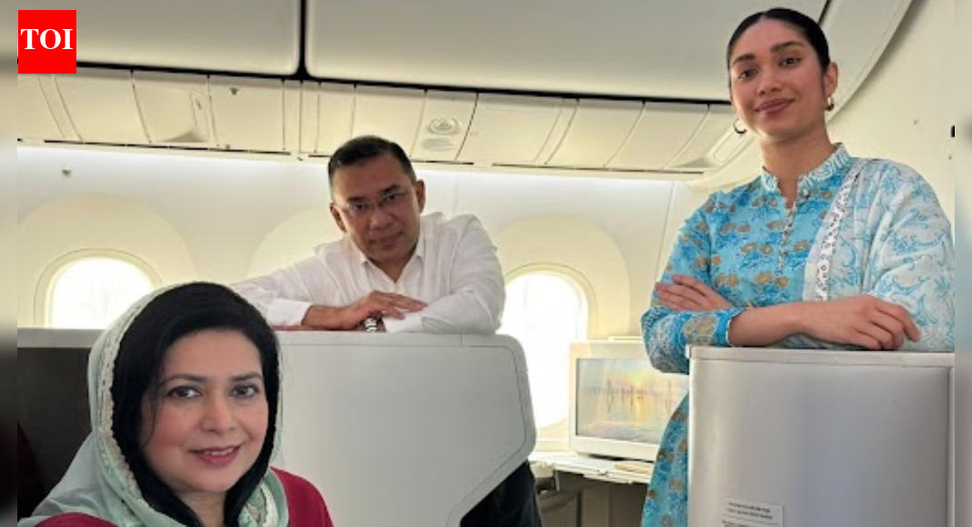 ‘Back in Bangladesh skies’: Tarique Rahman returns with wife, daughter & cat after years in exile; gets rousing welcome