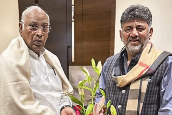 ‘Abiding by high command’s decision’: Shivakumar on Karnataka CM row; meets Congress president Kharge | India News