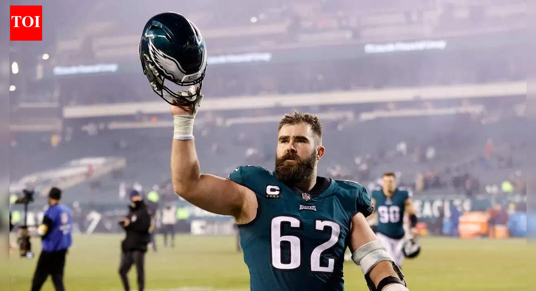 ‘It’s becoming harder’: Jason Kelce admits fame is now disrupting family life with Kylie and their four kids