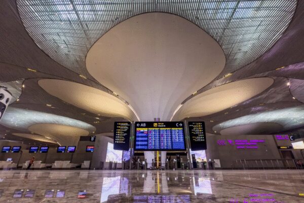 Navi Mumbai International Airport begins operations: 48 flights, 4k passengers on day one; first IndiGo flight lands from Bengaluru