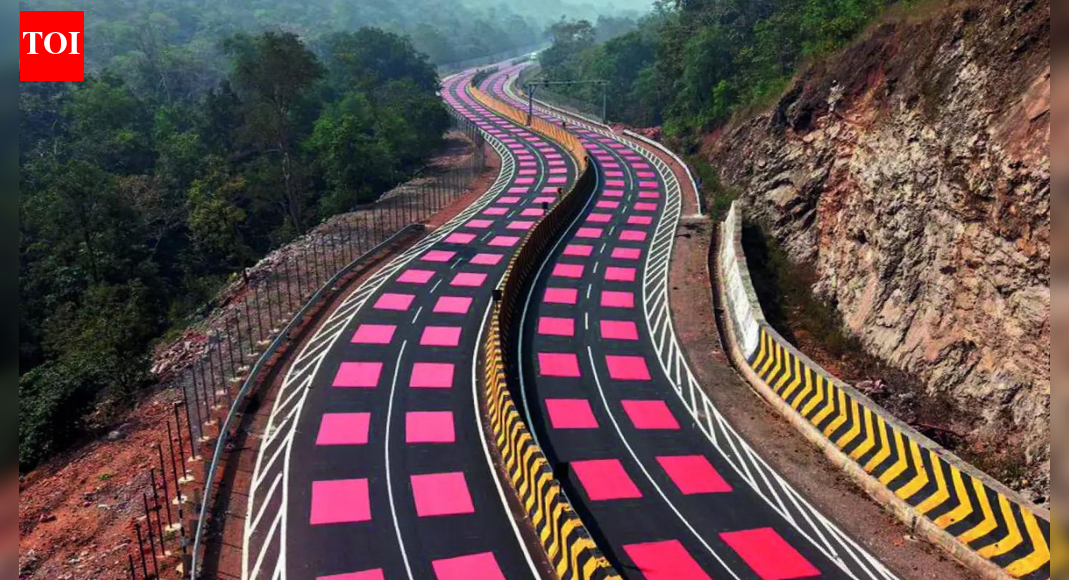 Raised red markings create vibration under tyres, alerting drivers to the forest stretch, prompting them to slow downRaised red markings create vibration under tyres, alerting drivers to the forest stretch, prompting them to slow down12 BHOPAL: On a forested stretch of Bhopal-Jabalpur national highway, the National Highways Authority of India has introduced what it describes as India’s first integrated “wildlife-safe” road corridor, combining speed-calming design, fencing, animal underpasses and electronic monitoring on a section of NH-45 that cuts through a critical tiger habitat in MP. The features, on a 12km stretch through Veerangana Durgavati Tiger Reserve, aim to reduce animal road deaths by addressing not just where wildlife crosses, but how vehicles move.On this section, traffic volumes and speeds have risen sharply as a two-lane road has been widened to four, carrying faster vehicles, heavier loads and far less tolerance for interruptions.It’s country’s first wildlife-sensitive ‘red road’: NHAIHighways cutting through forests often place animals at risk as they cross roads to reach different parts of their habitat. Speeding vehicles on such stretches have historically led to frequent & often fatal collisions. At the centre of the new design is a 2km zone that looks, at first glance, almost decorative. The asphalt is overlaid with raised red thermoplastic markings, 5mm thick, laid out in a continuous band across the carriageway.  “To mitigate this risk, NHAI applied a 5mm thick red surface layer – the ‘table-top’ – over the road in the designated danger zone within the tiger reserve. The bright red texture signals to drivers that they are entering a wildlife-sensitive stretch and its slightly raised surface automatically reduces vehicle speed,” said S K Singh, regional officer, NHAI. “As per my knowledge, it is the first such concept implemented in the country,” he added.Officials involved in the project say the markings serve two purposes. Visually, they announce that the driver is entering a forest stretch where the rules of the road subtly change. Physically, they produce a mild vibration under the tyres, enough to encourage drivers to ease off the accelerator without the abrupt jolt of a speed breaker, which is considered unsafe on high-speed highways. The technique is widely used in other countries but has rarely been seen on Indian national highways, particularly in wildlife zones.Speed, conservation scientists have long argued, is the variable that determines whether an animal crossing a road is seen in time, and whether a driver has the distance needed to stop or swerve. Underpasses and fencing decide where animals cross; speed decides what happens when something goes wrong. On NH-45, the red-marked stretch is meant to slow vehicles gradually, well before they reach the points where animals are most likely to emerge.Below the road, the more conventional work has been done. Along the forest section, 25 wildlife underpasses have been built, their locations chosen on the basis of observed animal movement rather than engineering convenience. Continuous iron fencing runs on both sides of the highway, guiding animals towards these openings and preventing them from wandering onto the carriageway at random. Similar structures elsewhere in the country, including near Pench, have shown that when crossings align with natural routes, animals do use them, from ungulates to large carnivores.Former IFS officer and wildlife expert Jagdish Chandra said the red-road concept could make a significant difference. “There will be positive results. This is the first such project implemented in the country,” he said.End of ArticleFollow Us On Social MediaVideosBangladesh Unrest: Another Hindu Man Lynched; Police Claim Extortion Bid‘Hurt Hindu Sentiments’: Bajrang Dal Protests Outside Bareilly Church, Video Viral‘Bit Late but Strong’: Amit Shah Highlights India’s Semiconductor Industry Growth‘One Family Rule’: PM Modi Slams Congress at Prerna Sthal InaugurationBNP Chairman Tarique Rahman Makes Grand Comeback To Bangladesh, Evokes Martin Luther King In SpeechMajor anti-Naxal success: Rs 1.2-crore bounty Maoist Ganesh Uike among four gunned down in Odisha’Every Indian Is Assaulted When…’: Shashi Tharoor Slams Attacks On Christmas Celebrations In IndiaNitin Gadkari Reveals Shocking Experience of Meeting Hamas Leader Before His Assassination in Iran’You’ll Know Me Now’: Gunman’s Chilling Threat Before Killing AMU Teacher Inside Campus In UPWhy Tarique Rahman’s Return To Dhaka After 17 Years Could Reshape Bangladesh Politics After Hasina123PhotostoriesAvoid making these 5 worst sleep mistakesWhat happens when you practice ‘sideways walking’How to take calcium and magnesium supplements for maximum absorption and why taking them together may not be idealExclusive – From facing blame for breaking the team to claiming Shubhangi Atre copied her Angoori; Shilpa Shinde on Bhabhi Ji Ghar Par Hai, comeback, and comparisonsNew parents of 2025: Chris Evans-Alba Baptista to Millie Bobby Brown-Jake BongioviPost-festive detox: Simple ways to detox your body with turmericWhy South India is the ultimate January escape: 10 places to prove it!Year ender 2025: From Akshaye Khanna, Adarsh Gourav to Sanya Malhotra, actors who redefined their craft beyond the blockbustersFrom fitness to confidence: Why kids should be encouraged to pick up sportsYour Soul’s Biggest Fear Based On Your Birth Date123Hot PicksUAE WeatherPAN-Aadhaar linkingKarbi Anglong CurfewGold rate todayIncome Tax RefundPublic Holidays DecemberBank Holidays DecemberTop TrendingTaylor SwiftPaul RuddPatrick MahomesMegan Thee Stallion Net Worth 2025Travis KelceJoel EmbiidSavannah James Net WorthSophie CunninghamDrew McIntyre and Kaitlyn Frohnapfel Net WorthKhamzat Chimaev