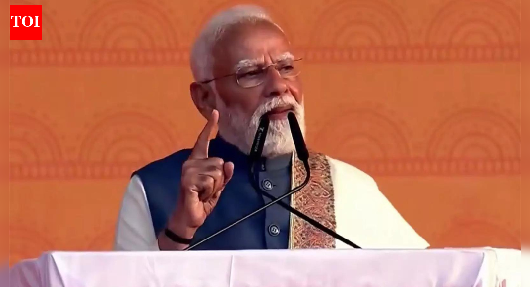 File photo: PM Modi (Picture credit: ANI) LUCKNOW: Mounting yet another scathing attack on Congress, PM Narendra Modi Thursday accused past govts of glorifying one family while neglecting contributions of other national icons, and practising political untouchability. BJP govt freed the country from the “tendency” to attribute every achievement to just one (Nehru-Gandhi) family, he said.Speaking after inaugurating Rashtra Prerna Sthal, a memorial dedicated to Jan Sangh stalwarts, on the 101st birth anniversary of former PM Atal Bihari Vajpayee in Lucknow, Modi also said, “BJP is proud that our govt had the opportunity to tear down the wall of Article 370”. He said the legacy of good governance created by BJP-led NDA govt was now being taken to new heights at both central and state levels. “After Independence, a tendency emerged to associate all the good work that took place in India to the same family. Be it books, govt schemes, institutions, streets, roads or squares, it was all connected to the pride of one family… “…Our govt, serving Mother India, is giving respect to her every child, to everyone’s contribution.” he said.Rashtra Prerna Sthal houses 65-ft tall statues of Vajpayee, Syama Prasad Mookherjee and Deen Dayal Upadhyay. Constructed at a cost of Rs 230 crore, the memorial sprawling over 65 acres also houses a lotus-shaped museum depicting the life and journey of the stalwarts.Reiterating BJP’s sharp narrative contrasting dynastic politics with merit based recognition, the PM asserted his govt was honouring national icons who were ignored earlier across party lines.BJP did not let the legacy of B R Ambedkar be undermined, he said, referring to the ‘panchteerth’ associated with the Dalit icon. He accused Congress of attempting to dismantle Ambedkar’s legacy.About the AuthorPankaj ShahA journalist with over 20 years of experience. Currently, covers politics and governance with special focus on BJP, RSS, agriculture and rural development in Uttar Pradesh. He has covered assembly and parliamentary elections extensively since 2007. His hobbies include reading, travelling and music.Read MoreEnd of ArticleFollow Us On Social MediaVideosBangladesh Unrest: Another Hindu Man Lynched; Police Claim Extortion Bid‘Hurt Hindu Sentiments’: Bajrang Dal Protests Outside Bareilly Church, Video Viral‘Bit Late but Strong’: Amit Shah Highlights India’s Semiconductor Industry Growth‘One Family Rule’: PM Modi Slams Congress at Prerna Sthal InaugurationBNP Chairman Tarique Rahman Makes Grand Comeback To Bangladesh, Evokes Martin Luther King In SpeechMajor anti-Naxal success: Rs 1.2-crore bounty Maoist Ganesh Uike among four gunned down in Odisha’Every Indian Is Assaulted When…’: Shashi Tharoor Slams Attacks On Christmas Celebrations In IndiaNitin Gadkari Reveals Shocking Experience of Meeting Hamas Leader Before His Assassination in Iran’You’ll Know Me Now’: Gunman’s Chilling Threat Before Killing AMU Teacher Inside Campus In UPWhy Tarique Rahman’s Return To Dhaka After 17 Years Could Reshape Bangladesh Politics After Hasina123PhotostoriesAvoid making these 5 worst sleep mistakesWhat happens when you practice ‘sideways walking’How to take calcium and magnesium supplements for maximum absorption and why taking them together may not be idealExclusive – From facing blame for breaking the team to claiming Shubhangi Atre copied her Angoori; Shilpa Shinde on Bhabhi Ji Ghar Par Hai, comeback, and comparisonsNew parents of 2025: Chris Evans-Alba Baptista to Millie Bobby Brown-Jake BongioviPost-festive detox: Simple ways to detox your body with turmericWhy South India is the ultimate January escape: 10 places to prove it!Year ender 2025: From Akshaye Khanna, Adarsh Gourav to Sanya Malhotra, actors who redefined their craft beyond the blockbustersFrom fitness to confidence: Why kids should be encouraged to pick up sportsYour Soul’s Biggest Fear Based On Your Birth Date123Hot PicksUAE WeatherPAN-Aadhaar linkingKarbi Anglong CurfewGold rate todayIncome Tax RefundPublic Holidays DecemberBank Holidays DecemberTop TrendingTaylor SwiftPaul RuddPatrick MahomesMegan Thee Stallion Net Worth 2025Travis KelceJoel EmbiidSavannah James Net WorthSophie CunninghamDrew McIntyre and Kaitlyn Frohnapfel Net WorthKhamzat Chimaev