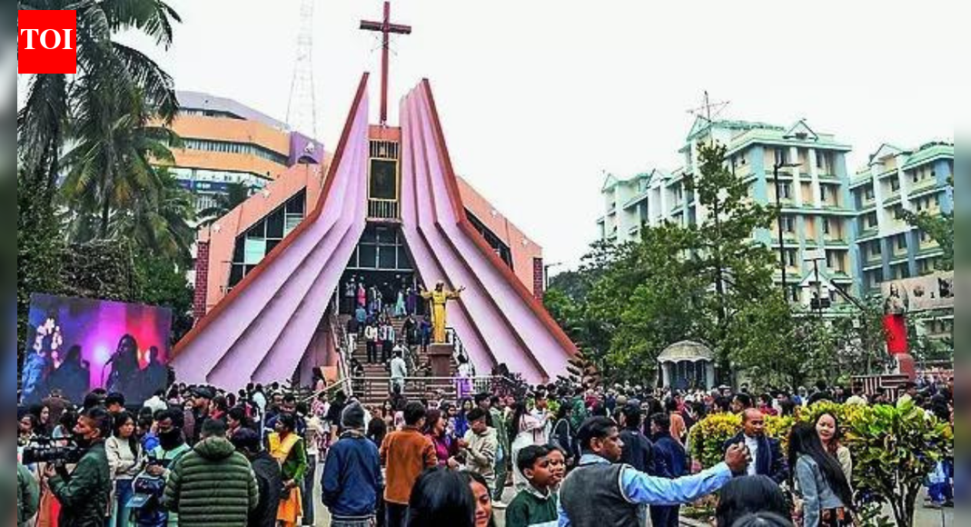 Vandals target Christmas decorations at Assam school, mob attacks mall in Raipur GUWAHATI/RAIPUR: Right-wing vandals smashed Xmas decorations in Assam and Chhattisgarh on Christmas Day, leading to the arrests of four people in Nalbari, Assam, and an FIR in Raipur against 25-30 activists.The arrests in Assam — three activists of VHP and one of Bajrang Dal — took place after Christmas decorations were smashed at St Mary’s School in Nalbari. A group of Hindutva activists stormed the school, tearing down and burning banners and posters. They also targeted nearby shops in Nalbari town selling Christmas items and dismantled a Nativity crib on the school premises.Nalbari SSP Bibekananda Das confirmed the four arrests. “We earlier identified three active members, though the group was larger. All were locals of Nalbari district,” Das said. The case was registered after Fr Baiju Sebastian, the school principal, filed a complaint. He claimed that around 2.30 pm on Wednesday, miscreants entered the school premises, and damaged decorations, lights and plant pots, and set other articles on fire.Those arrested are VHP district secretary Bhaskar Deka, VHP district vice-president Manash Jyoti Patgiri, and VHP assistant secretary Biju Dutta, and Nayan Talukdar, a Bajrang Dal district convener. The activists shouted “Jai Shri Ram” and warned school authorities against celebrating Christmas. They allegedly threatened school officials and asked whether they celebrated Saraswati Puja on campus. “From this year, you have to stop Christmas celebrations,” one activist told a school official, according to a purported video of the event.In Raipur, stick-wielding members of a fringe outfit stormed Magneto Mall during Thursday’s Chhattisgarh shutdown against the violence around Kanker burial and alleged religious conversions. They vandalised property, gilded Christmas decorations, and damaged a Christmas tree and a Santa Claus figure. The mall management said they had suffered losses running into lakhs.The mall management claimed 40-50 people with rods and hockey sticks, allegedly asked staff and others inside, “Are you Hindu or Christian? What is your caste?” They even checked ID cards and badges of staff, officials said.An FIR was lodged based on a complaint by the mall.About the AuthorKangkan KalitaKangkan Kalita is a reporter with The Times of India and covers issues on health, education, stories of human interest while keeping a close watch on political developments and student movements. Reporting on environment and forest related issues and concerns of the northeast interest him equally.Read MoreEnd of ArticleFollow Us On Social MediaVideosBangladesh Unrest: Another Hindu Man Lynched; Police Claim Extortion Bid‘Hurt Hindu Sentiments’: Bajrang Dal Protests Outside Bareilly Church, Video Viral‘Bit Late but Strong’: Amit Shah Highlights India’s Semiconductor Industry Growth‘One Family Rule’: PM Modi Slams Congress at Prerna Sthal InaugurationBNP Chairman Tarique Rahman Makes Grand Comeback To Bangladesh, Evokes Martin Luther King In SpeechMajor anti-Naxal success: Rs 1.2-crore bounty Maoist Ganesh Uike among four gunned down in Odisha’Every Indian Is Assaulted When…’: Shashi Tharoor Slams Attacks On Christmas Celebrations In IndiaNitin Gadkari Reveals Shocking Experience of Meeting Hamas Leader Before His Assassination in Iran’You’ll Know Me Now’: Gunman’s Chilling Threat Before Killing AMU Teacher Inside Campus In UPWhy Tarique Rahman’s Return To Dhaka After 17 Years Could Reshape Bangladesh Politics After Hasina123PhotostoriesAvoid making these 5 worst sleep mistakesWhat happens when you practice ‘sideways walking’How to take calcium and magnesium supplements for maximum absorption and why taking them together may not be idealExclusive – From facing blame for breaking the team to claiming Shubhangi Atre copied her Angoori; Shilpa Shinde on Bhabhi Ji Ghar Par Hai, comeback, and comparisonsNew parents of 2025: Chris Evans-Alba Baptista to Millie Bobby Brown-Jake BongioviPost-festive detox: Simple ways to detox your body with turmericWhy South India is the ultimate January escape: 10 places to prove it!Year ender 2025: From Akshaye Khanna, Adarsh Gourav to Sanya Malhotra, actors who redefined their craft beyond the blockbustersFrom fitness to confidence: Why kids should be encouraged to pick up sportsYour Soul’s Biggest Fear Based On Your Birth Date123Hot PicksUAE WeatherPAN-Aadhaar linkingKarbi Anglong CurfewGold rate todayIncome Tax RefundPublic Holidays DecemberBank Holidays DecemberTop TrendingTaylor SwiftPaul RuddPatrick MahomesMegan Thee Stallion Net Worth 2025Travis KelceJoel EmbiidSavannah James Net WorthSophie CunninghamDrew McIntyre and Kaitlyn Frohnapfel Net WorthKhamzat Chimaev