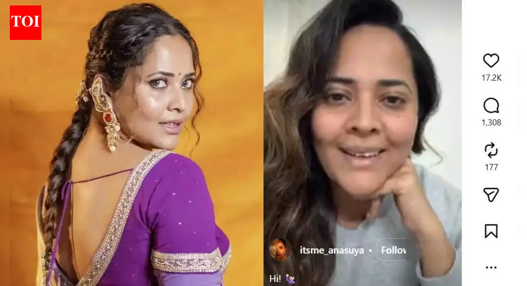 Anasuya Bharadwaj shuts down ‘aunty’ trolls after speaking against Sivaji: ‘I’m 40, he must be 54’