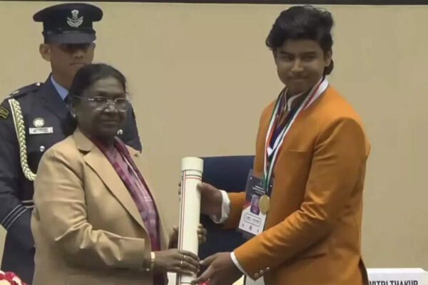 Cricket Prodigy to National Honour: 14-year-old Vaibhav Sooryavanshi honoured with Pradhan Mantri Rashtriya Bal Puraskar – Watch