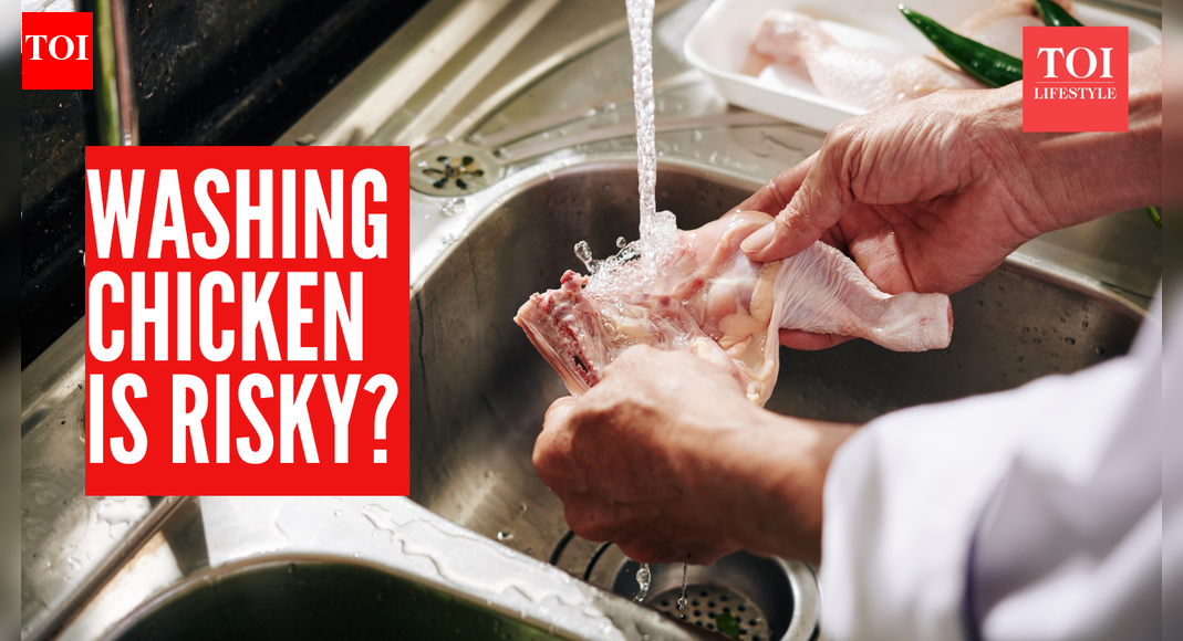 Why washing chicken can increase Salmonella risk, not reduce it |