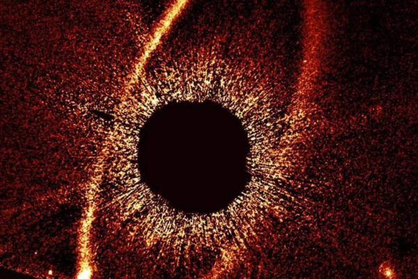NASA’s Hubble captures asteroids colliding with each other around a nearby star, revealing violent planet formation