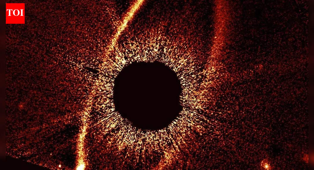 NASA’s Hubble captures asteroids colliding with each other around a nearby star, revealing violent planet formation