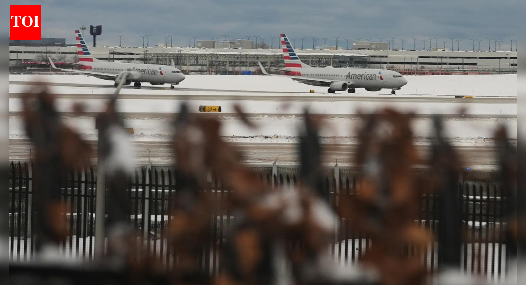 Christmas storm ‘Devin’ batters US: Over 1,800 flights cancelled, 22,000 delayed; snow snarls air travel