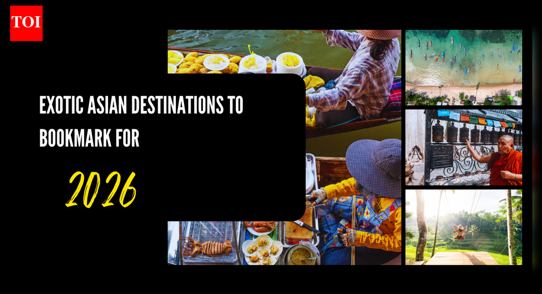 8 exotic Asian destinations to bookmark for 2026