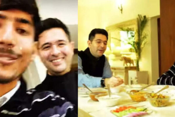 ‘Rs 763 for 28 deliveries’: Raghav Chadha invites Blinkit delivery partner for lunch after low-pay video goes viral; watch