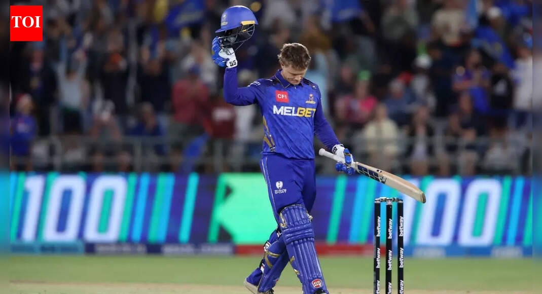 SA20: Ryan Rickelton’s maiden ton in vain as Durban’s Super Giants edge MI Cape Town in high-scoring tournament opener | Cricket News