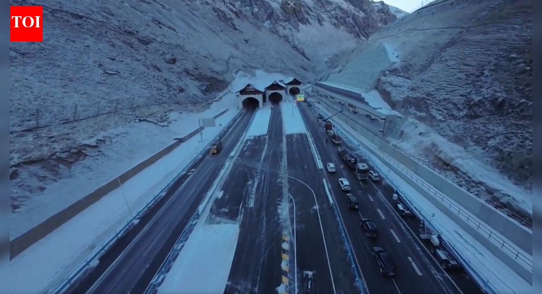 ‘Longest in world’: China unveils 22km expressway tunnel in Xinjiang – watch video