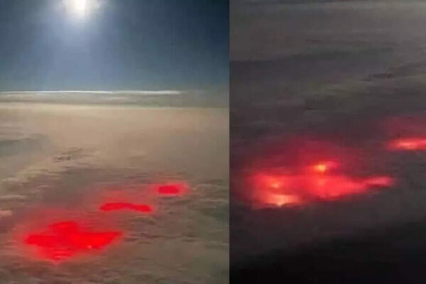 What is behind the mysterious red lights seen over the Pacific?