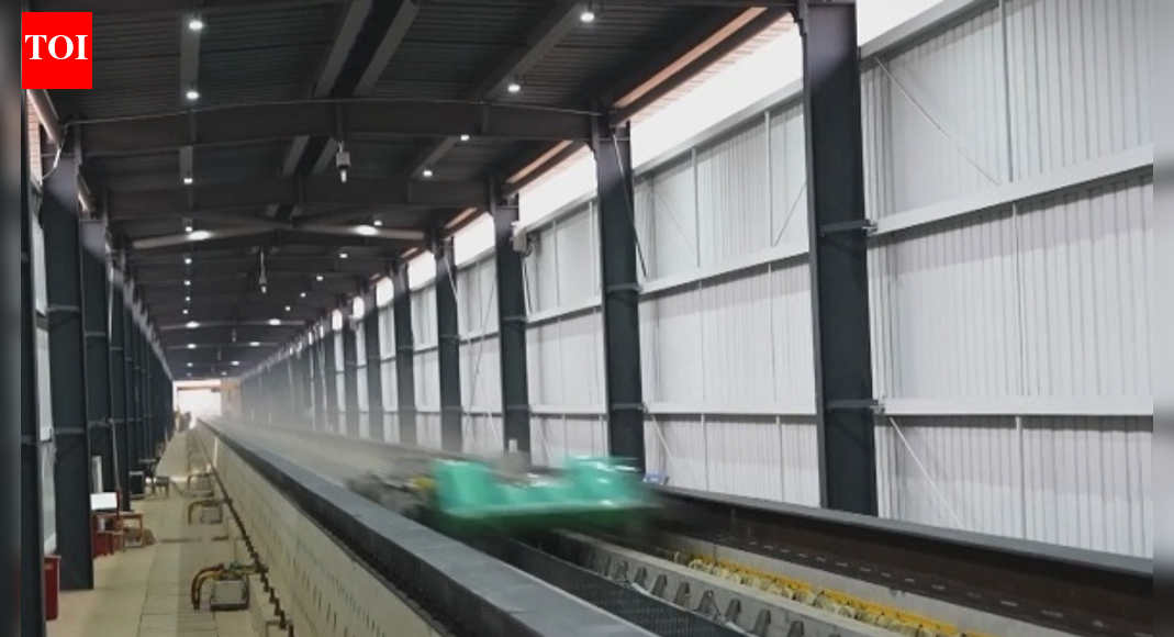 700 kmph in 2 seconds: China sets world record with high-speed maglev train – watch video