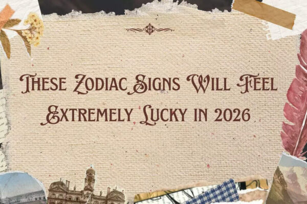 These Zodiac Signs Will Feel Extremely Lucky in 2026 |