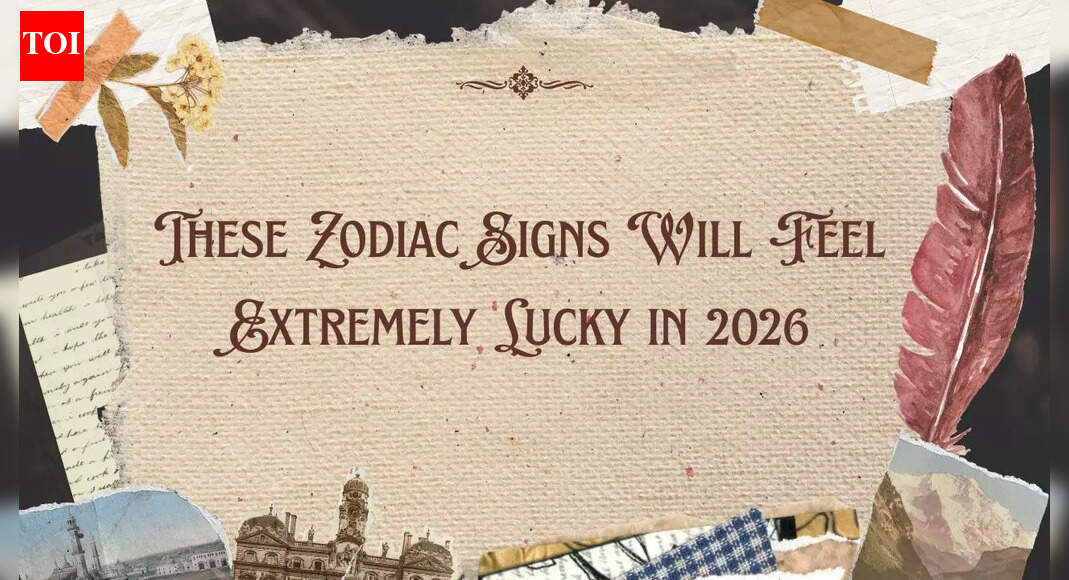 These Zodiac Signs Will Feel Extremely Lucky in 2026 |