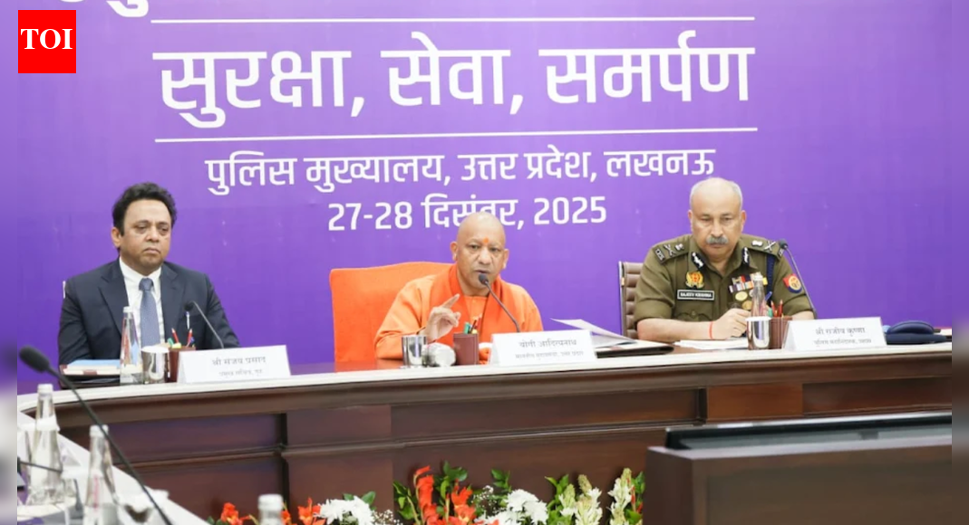 . LUCKNOW: Chief minister Yogi Adityanath inaugurated a two-day conference of senior police officers here on Saturday and launched an AI-based “YAKSH” app to strengthen policing and preventive law enforcement in the state.The conference, titled “Police Manthan”, focused on challenges ranging from cybercrime and human trafficking to emerging issues such as social media, officials said.In a post on X, the UP Police said officers will participate in 11 sessions to shape the strategic priorities and future road map for policing in the state.Adityanath was accorded a traditional guard of honour at the event and was welcomed with a bouquet by Director General of Police Rajeev Krishna and Additional Director General of Police (PAC) Ram Krishna Swarnkar, it said.The conference will end on Sunday, it added.”The objective of the conference is to strengthen people-centric policing, develop a technology-based modern policing system and ensure effective and swift action against crime and criminals,” the DGP told reporters.The chief minister will remain present for both days of the session, he added.Krishna said the conference replaces the traditional annual “Police Week” to ensure a sharper focus for outcome-oriented brainstorming sessions.Several thematic sessions were held on the first day, with detailed presentations on beat policing, technology-driven initiatives, and best practices made before Adityanath, police sources said.During the event, the chief minister also launched “YAKSH” app, a digital version of the beat book developed using AI and big data analytics, officials said, adding that the app will maintain comprehensive data on crimes, criminals and sensitive areas.YAKSH will simplify the daily work of beat personnel through features — station-wise offender databases, beat-level verification, AI-based suspect identification, voice search, gang-link analysis and movement alerts, they said.Discussions also covered women-related crimes, child protection and human trafficking, with Additional Director General of Police (Women and Child Security Organisation) Padmaja Chauhan presenting on key initiatives, including Mission Shakti centres, awareness programmes, family dispute resolution clinics, and law enforcement in rape cases.ADG Gorakhpur Zone Ashok Mutha Jain gave a presentation on the Bahu-Beti Sammelan, while deliberations were also held on police station management and upgradation.Another officer presented the “Smart SHO Dashboard”, which will allow station house officers to monitor complaints, crimes, and staff performance on a single platform.The dashboard will improve grievance redressal, reduce pendency, enhance accountability of police personnel and make traffic management and crime monitoring more effective, officials said. End of ArticleFollow Us On Social MediaVideosShimla Hospital Assault: Doctors’ Strike Cripples OPDs, Surgeries Across Himachal PradeshCongress Rift Out In Open? Digvijaya Singh’s Modi-RSS Praise Draws Jibes From BJP Amid CWC MeetMass Exodus Of Skilled Professionals In Pakistan: Report Exposes Asim Munir’s ‘Brain Gain’ ClaimBJP Alleges Anti-India Global Nexus As Congress Leader Rahul Gandhi’s Germany Visit Sparks Fresh RowIndia, Asia Are Rising As Global Epicentres While US, Europe Lose Grip On Power: Russian AmbassadorCWC Meet: Top Congress Leaders Huddle Up In Delhi, Discuss Action Against Govt On G RAM G LawOperation Aaghat 3.0 Crushes Crime As Delhi Police Arrest 660 Accused Ahead Of New Year CelebrationsBJP MP Anurag Thakur Links Ram Name Objection to Congress Decline, Defends New Rural Jobs LawNew Zealand PM Defends India FTA as Economic Game Changer Despite Sharp Objections from AllyFrom Tsunami To Economic Collapse: India Emerged As Sri Lanka’s First Responder, Says Envoy123PhotostoriesDementia symptoms: The Quiet Red Flags That Have Nothing to Do With Memory LossTop medical advice from doctors that went viral in 2025The Inner Strength You Discovered This Year Based On Your Birth DatePull&Bear to Bershka: We bet you didn’t know Zara has these sister brandsSaffron, dates, and almonds: The holy trinity to help boost your immunity in winterPsychology reveals: People raised in lower-middle-class families often develop these 5 habits and qualities the rich don’t5 life-threatening diseases linked to air pollutionEggs from around the world: How different countries make their eggsFrom Ayesha Singh to Farrhana Bhatt, TV stars who rocked the ‘no make-up’ trend6 timeless books that explore friendship in literature123Hot PicksUAE WeatherPAN-Aadhaar linkingAmrit MondalGold rate todayIncome Tax RefundIndian Railways fareBank Holidays DecemberTop TrendingFrank Lampard and Christine Lampard Net WorthJordan Spieth Net WorthRicky Tiedemann InjuryBode Miller Net WorthTravis KelceAnthony JoshuaPatrick MahomesRaghav ChadhaBryan Woo Net WorthNBA Playoff