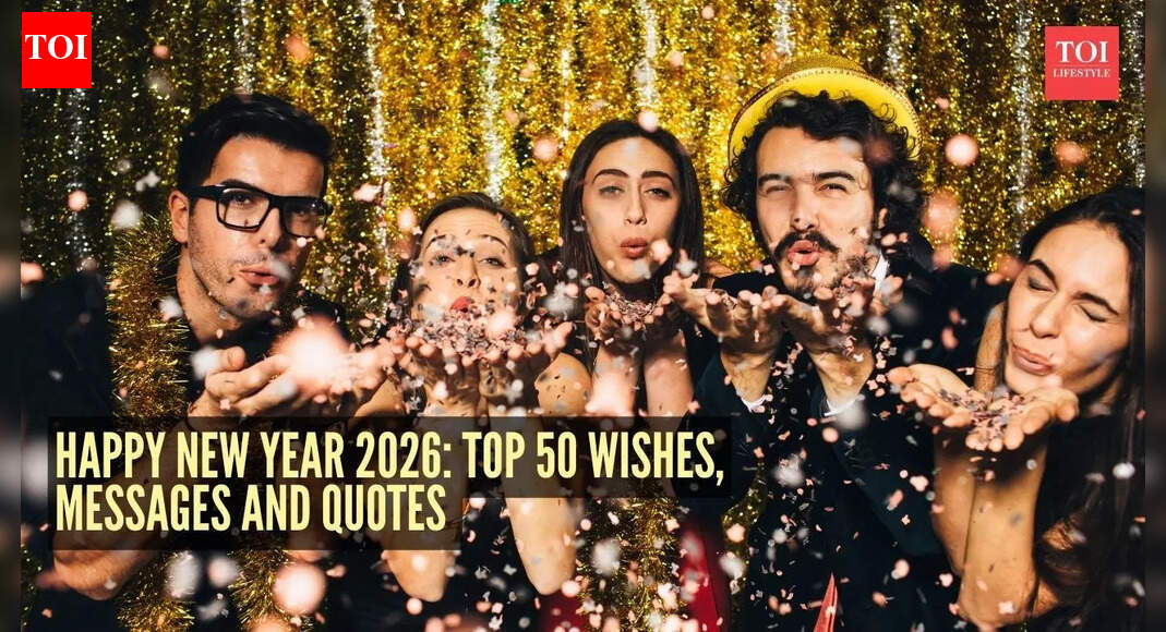 Happy New Year 2026: Top 50 Wishes, Messages and Quotes to share with your loved ones