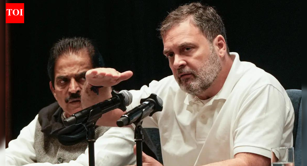 Rahul Gandhi during a presser in New Delhi (Picture credit: PTI) NEW DELHI: BJP Saturday seized upon the disclosure made by Sam Pitroda, head of the overseas wing of the party and part of Nehru-Gandhi family’s inner circle, that Congress is a member of the George Soros-linked Global Progressive Alliance and that Rahul Gandhi is part of its presidium saying that it fully explains why the LoP has become the permanent spokesperson of anti-India global forces within Indian politics.At a presser, BJP s Sudhanshu Trivedi pointed to Pitroda’s remarks to a channel confirming Congress’s membership of the global conglomerate of left-leaning parties with links to the controversial billionaire hedge fund operator, and said that it has confirmed what BJP had maintained about real cause of Rahul’s frequent foreign visits.Pitroda was responding to a question about Rahulchoosing to visit Germany and skipping the passage of the legislation for substituting MNREGA. Pitroda justified Rahul’s absence by saying it was necessary because of Congress’s membership of GPA. Trivedi flagged Pitroda’s answer to say that it speaks about priorities of Congress.”If Pitroda and Congress do not care about this, then they must answer whom do they care or?”The RS MP referred to Soros’s statements against Modi govt and his mission of regime change to ask: “Rahul travels abroad, but why does he always meet anti-India organisations and anti-India individuals? Why does he never meet India-supporting institutions, India-friendly think tanks, industry leaders, parliamentarians, or thought leaders? Congress must answer this before the nation.”Trivedi said that on one hand, Rahul objected to not getting a meeting with Russian President Vladimir Putin, but during his Germany visit he shared the stage of the Friedrich Ebert Stiftung an organisation declared illegal by Russia and expressed anti-India statements. Trivedi remarked that even before this, Sonia Gandhi was found to be the co-chairman of Forum for Democratic Liberties Asia Pacific, and even today, she holds that post. “This organisation was also funded by George Soros”.”When Pitroda was asked what connection the Global Progressive Alliance has with Congress, he reveals that Rahul Gandhi is a member of its presidium, and Sam Pitroda is also its member.” Trivedi said that Pitroda has claimed that it is an alliance of democracies of 110 countries. He said that a question to Sam Pitroda and senior Congress netas is: which 110 countries in the world have stable democracies?”There are 190 countries, of which 57 are Muslim-majority where none have stable democracies. Apart from this, there are 30-40 countries that have monarchies, and if these are excluded, number of democratic countries falls below 100. In such situation, question arises under the cover of democracy, what is this group of countries that appears to attack India’s foundation?” Trivedi asked.End of ArticleFollow Us On Social MediaVideos’MGNREGA Bachao Abhiyan’: Congress Announces Nationwide Protest Against VB-G RAM G ActShimla Hospital Assault: Doctors’ Strike Cripples OPDs, Surgeries Across Himachal PradeshCongress Rift Out In Open? Digvijaya Singh’s Modi-RSS Praise Draws Jibes From BJP Amid CWC MeetMass Exodus Of Skilled Professionals In Pakistan: Report Exposes Asim Munir’s ‘Brain Gain’ ClaimBJP Alleges Anti-India Global Nexus As Congress Leader Rahul Gandhi’s Germany Visit Sparks Fresh RowIndia, Asia Are Rising As Global Epicentres While US, Europe Lose Grip On Power: Russian AmbassadorCWC Meet: Top Congress Leaders Huddle Up In Delhi, Discuss Action Against Govt On G RAM G LawOperation Aaghat 3.0 Crushes Crime As Delhi Police Arrest 660 Accused Ahead Of New Year CelebrationsBJP MP Anurag Thakur Links Ram Name Objection to Congress Decline, Defends New Rural Jobs LawNew Zealand PM Defends India FTA as Economic Game Changer Despite Sharp Objections from Ally123PhotostoriesSelf-care Sunday: When self-care means saying no (even to people you love)6 authentic Italian vegetarian pizzas you need to try at least onceExclusive – Priyanka Chahar Choudhary breaks silence on ‘going under the knife’ rumours, Naagin comparisons, and her Naagin 7 lookDementia symptoms: The Quiet Red Flags That Have Nothing to Do With Memory LossTop medical advice from doctors that went viral in 2025The Inner Strength You Discovered This Year Based On Your Birth DatePull&Bear to Bershka: We bet you didn’t know Zara has these sister brandsSaffron, dates, and almonds: The holy trinity to help boost your immunity in winterPsychology reveals: People raised in lower-middle-class families often develop these 5 habits and qualities the rich don’t5 life-threatening diseases linked to air pollution123Hot PicksUAE WeatherPAN-Aadhaar linkingAmrit MondalGold rate todayIncome Tax RefundIndian Railways fareBank Holidays DecemberTop TrendingFrank Lampard and Christine Lampard Net WorthJordan Spieth Net WorthRicky Tiedemann InjuryBode Miller Net WorthTravis KelceAnthony JoshuaPatrick MahomesRaghav ChadhaBryan Woo Net WorthNBA Playoff