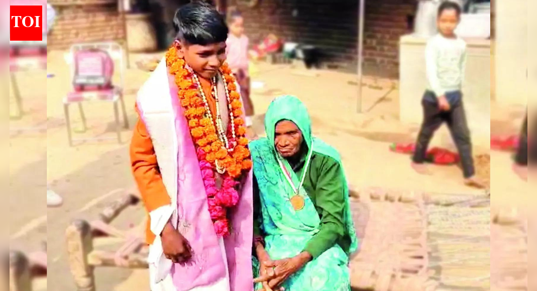 Ajay dedicated the award to his grandmother, Ratna Devi, who has been raising the 9-year-old and his sister since they lost their mother a few years ago AGRA: Back in his hometown in Agra’s Bah to a grand reception on Saturday after receiving the prestigious Pradhan Mantri Rashtriya Bal Puraskar from President Droupadi Murmu in Delhi, Ajay Raj Nishad (9), who on July 25 saved father Vir Bhan from the jaws of a large crocodile in the Chambal, said, “I was afraid for my life too. But at that moment, the only thing that came to my mind was how to save my dad.”On that July afternoon, armed with only a long stick, the thin and diminutive 9-year-old boy struck the predator’s eye, forcing it to release his father and retreat back into the waters. And the child’s act of bravery was not just noticed by Bah’s residents, but it also went right up to the corridors of power in the national capital.In Delhi, inspired by his brief interaction with PM Narendra Modi at the award ceremony, the Class IV stud-ent, while dedicating the honour to his grandmother, Ratna Devi, said, “I want to join defence forces and serve the nation in the future… I want to protect my country the way I protected my father.”The award honours extraordinary accomplishments in various categories. Ajay was awarded in the category of ‘bravery’.His father, Vir Bhan, told TOI: “I’m a small-time labourer and also rear a few goats. On July 25, I, along with my children — Ajay and my daughter — took our goats out for grazing. It was around 2pm, I felt thirsty and went to fetch water from the river. To my horror, a full-grown crocodile moved towards me and before I could react, it grab-bed my right leg and tried to pull me into the water.”“Ajay quickly picked up a long stick and hit the crocodile at least 15 times. But it had little impact on the reptile. Then he struck the crocodile in the eye… It all happened within a few seconds. I thought that I was gone that day. I am alive today only because of my 9-year-old son,” Vir said, showing the months-old scar on his leg. The 37-year-old added that he had lost his wife a few years ago and his children were being raised by their grandmother.Back home, Ajay has become a local hero with people from neighbouring villages streaming in to catch a glimpse of him. Fatehpur Sikri MP Rajkumar Chahar also met the child and awarded him Rs 51,000.About the AuthorSudeep LavaniaSudeep Lavania is a Digital Content Producer with Times of India. An engineer by degree, he has a deep interest in defence, international relations and railways. In his free time, he likes to go on bike rides. Before coming to Times of India, Sudeep served for 2 years in India Today Digital as a Sub-Editor at their news desk.Read MoreEnd of ArticleFollow Us On Social MediaVideos’MGNREGA Bachao Abhiyan’: Congress Announces Nationwide Protest Against VB-G RAM G ActShimla Hospital Assault: Doctors’ Strike Cripples OPDs, Surgeries Across Himachal PradeshCongress Rift Out In Open? Digvijaya Singh’s Modi-RSS Praise Draws Jibes From BJP Amid CWC MeetMass Exodus Of Skilled Professionals In Pakistan: Report Exposes Asim Munir’s ‘Brain Gain’ ClaimBJP Alleges Anti-India Global Nexus As Congress Leader Rahul Gandhi’s Germany Visit Sparks Fresh RowIndia, Asia Are Rising As Global Epicentres While US, Europe Lose Grip On Power: Russian AmbassadorCWC Meet: Top Congress Leaders Huddle Up In Delhi, Discuss Action Against Govt On G RAM G LawOperation Aaghat 3.0 Crushes Crime As Delhi Police Arrest 660 Accused Ahead Of New Year CelebrationsBJP MP Anurag Thakur Links Ram Name Objection to Congress Decline, Defends New Rural Jobs LawNew Zealand PM Defends India FTA as Economic Game Changer Despite Sharp Objections from Ally123PhotostoriesSelf-care Sunday: When self-care means saying no (even to people you love)6 authentic Italian vegetarian pizzas you need to try at least onceExclusive – Priyanka Chahar Choudhary breaks silence on ‘going under the knife’ rumours, Naagin comparisons, and her Naagin 7 lookDementia symptoms: The Quiet Red Flags That Have Nothing to Do With Memory LossTop medical advice from doctors that went viral in 2025The Inner Strength You Discovered This Year Based On Your Birth DatePull&Bear to Bershka: We bet you didn’t know Zara has these sister brandsSaffron, dates, and almonds: The holy trinity to help boost your immunity in winterPsychology reveals: People raised in lower-middle-class families often develop these 5 habits and qualities the rich don’t5 life-threatening diseases linked to air pollution123Hot PicksUAE WeatherPAN-Aadhaar linkingAmrit MondalGold rate todayIncome Tax RefundIndian Railways fareBank Holidays DecemberTop TrendingFrank Lampard and Christine Lampard Net WorthJordan Spieth Net WorthRicky Tiedemann InjuryBode Miller Net WorthTravis KelceAnthony JoshuaPatrick MahomesRaghav ChadhaBryan Woo Net WorthNBA Playoff
