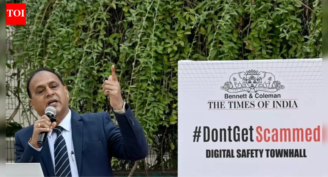 ‘Don’t Get Scammed’: Stop, think and then act before letting fear take over, says special CP Devesh Chandra Srivastava at TOI townhall