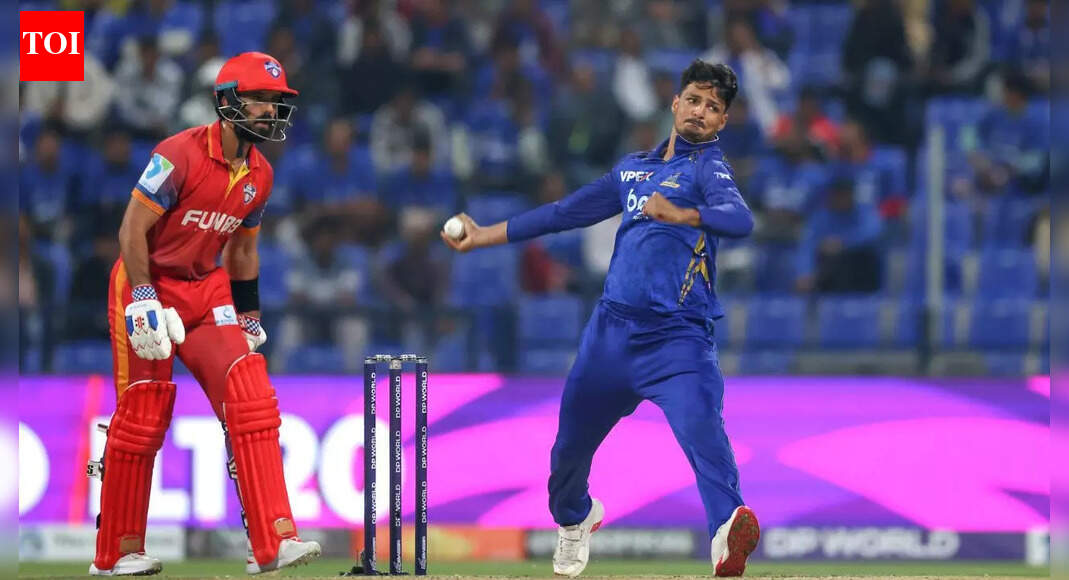 ILT20: MI Emirates book Qualifier 1 spot after dominant eight-wicket win over Dubai Capitals | Cricket News